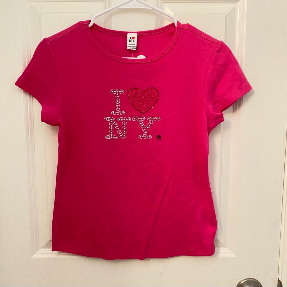I Love NY tee, NWT, size XL, fits like a sz 12